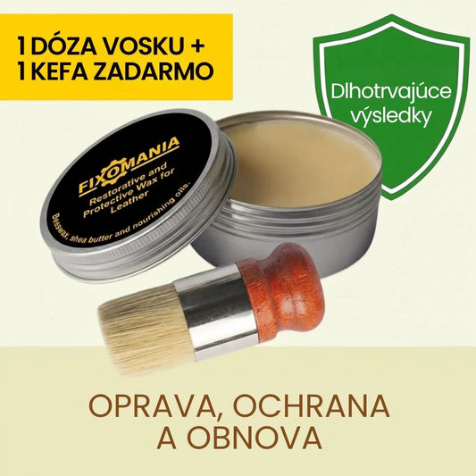 Kožný Vosk — Opravný, Ochranný a Obnovujúci Vosk, Dlhotrvajúci a Účinný