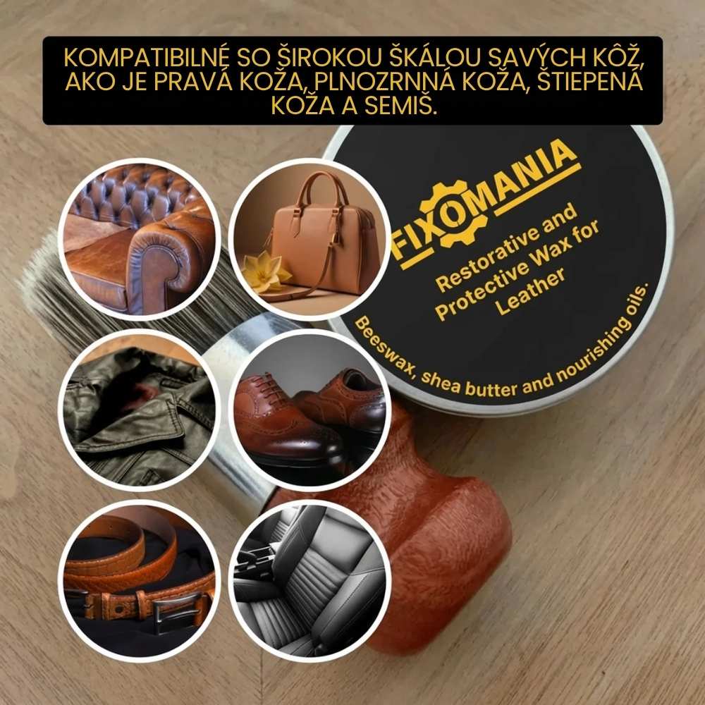 Kožný Vosk — Opravný, Ochranný a Obnovujúci Vosk, Dlhotrvajúci a Účinný